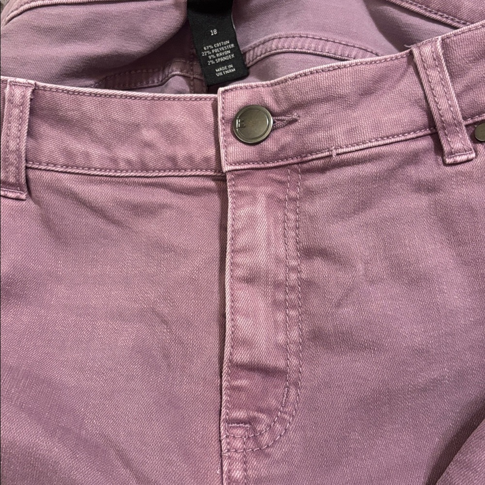 Lane Bryant Girlfriend Crop Jeans Size 18 - Picture 9 of 9